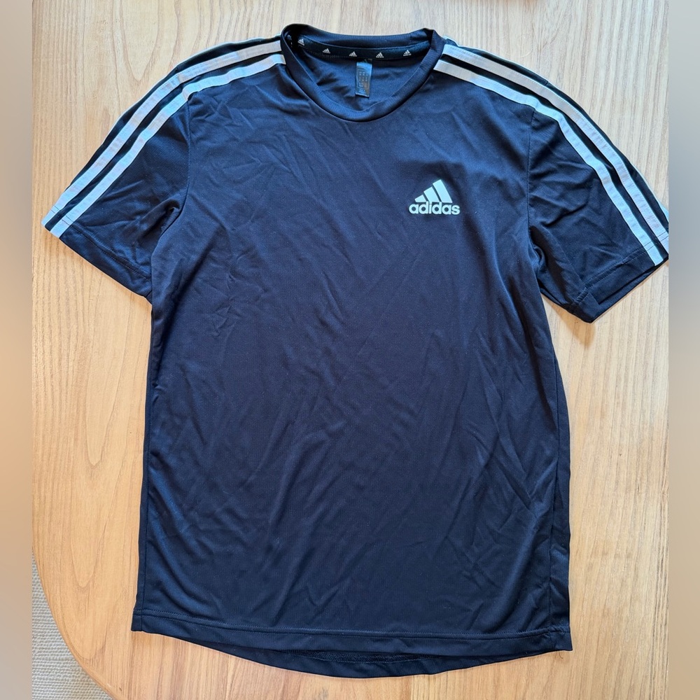 Adidas Men's Black Athletic Shirt